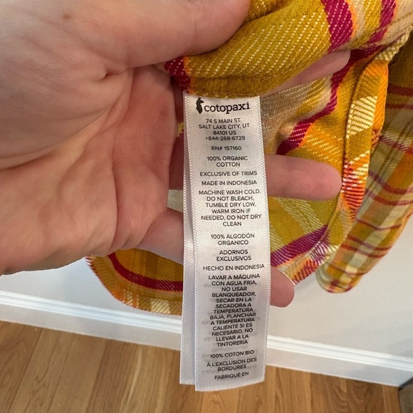 Cotopaxi Mero Organic Flannel - Picture 4 of 6